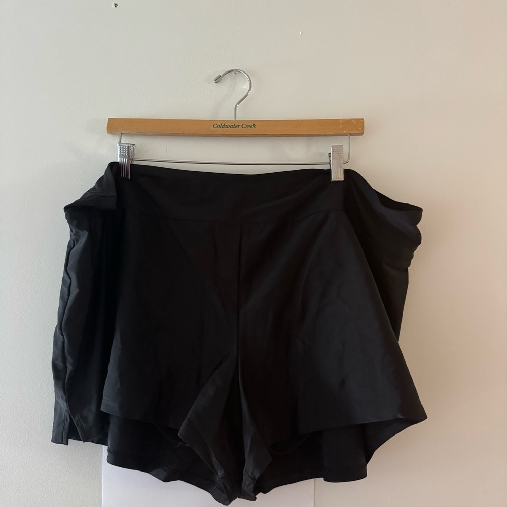 Ava & Viv Black Women's Swim Skirt